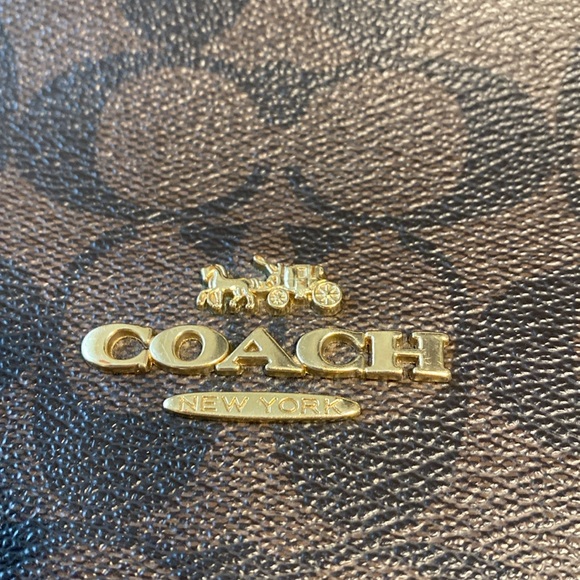 Coach purse, signature Kacey Satchel lightly used - Picture 5 of 8